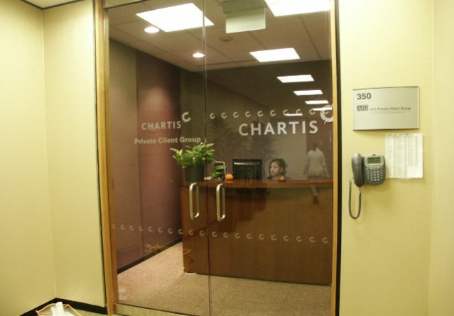 Chartis; Vinyl Lettering